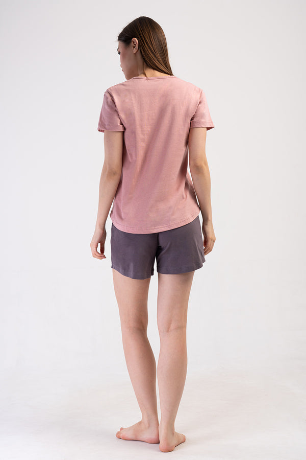 KADIN SORT TAKIM SUPREM 410141 - Vienetta1.GrupPUDRA PEMBE