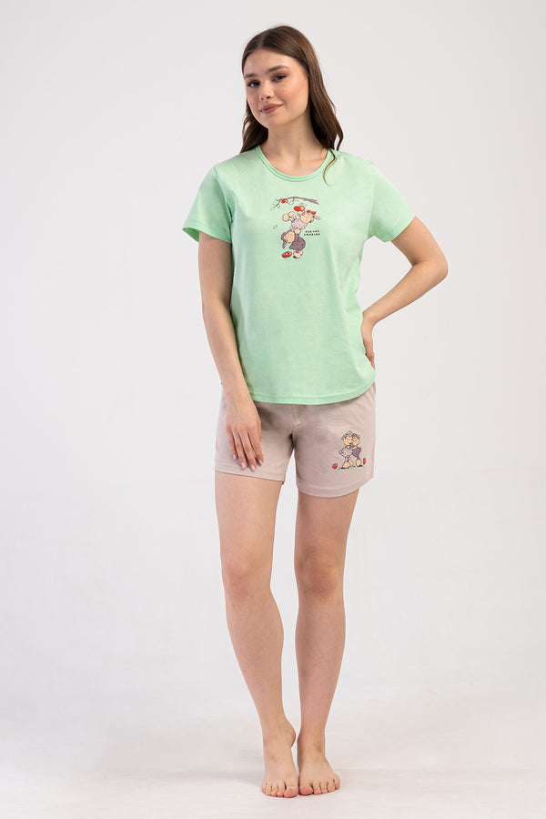 KADIN SORT TAKIM SUPREM 410142 - Vienetta1.GrupCELADONGREEN