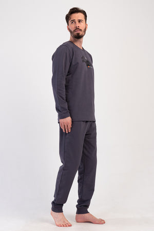 ERKEK PIJAMA TAKIM 2IPLIK 411003 - Vienetta1.GrupFUME