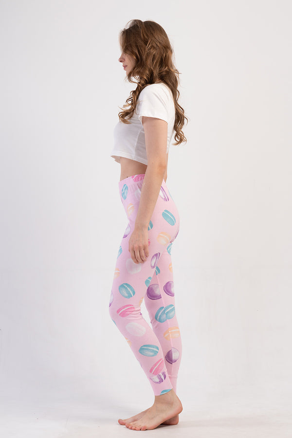 KADIN LYC SUPREM TEK ALT TAYT PIJAMA 411005 - Vienetta1.GrupBEJ