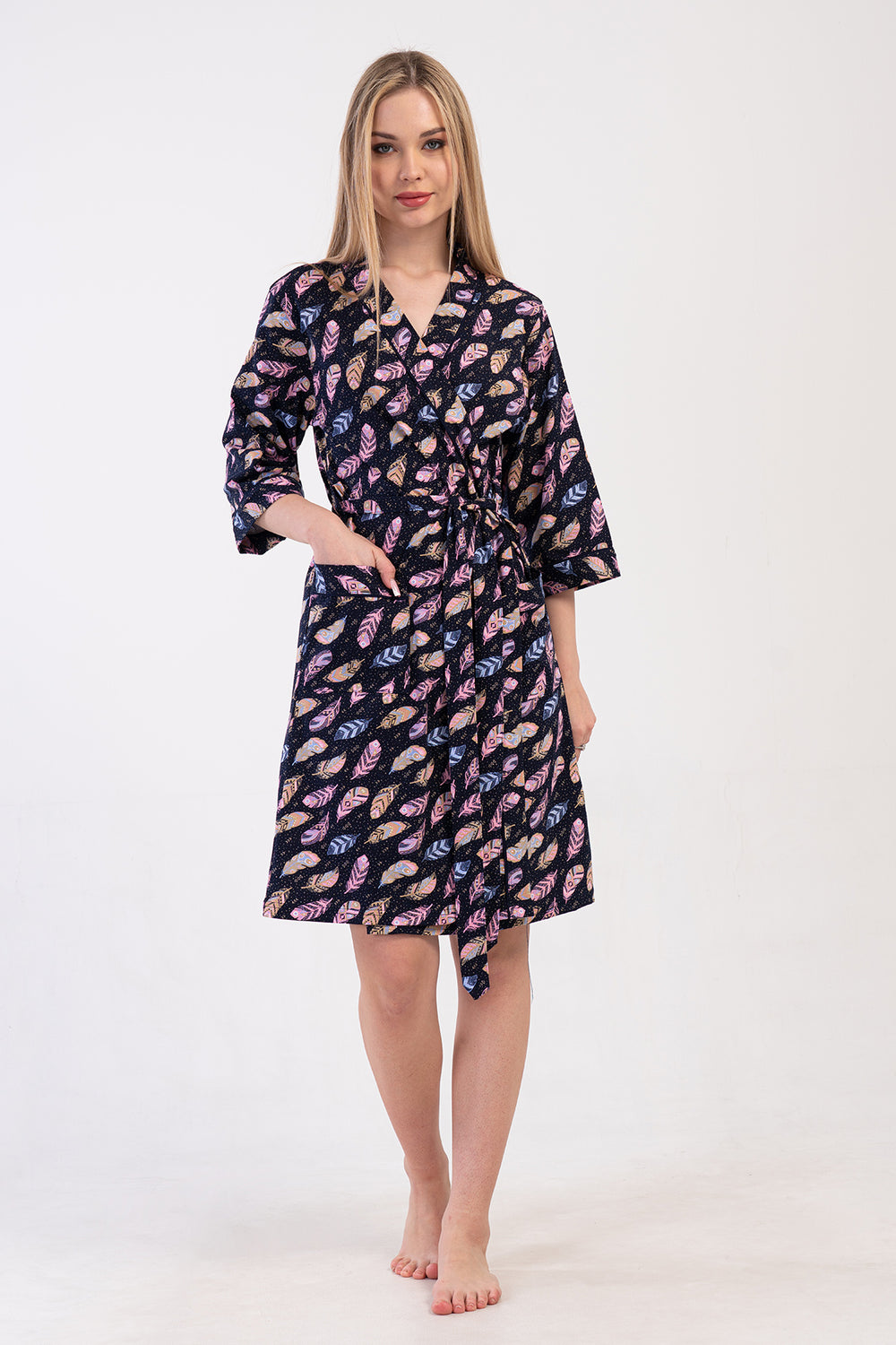 KADIN XXL SABAHLIK SUPREM 411017 - Vienetta1.GrupY.LACIVERT