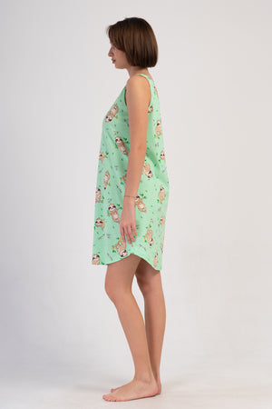 KADIN P.SUPREM O YAKA GENIS ASKILI ETEGI OVAL TUNIK