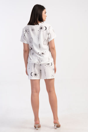 KADIN SORT TAKIM VIENETTA PLUS 411051 - VienettaBEYAZM