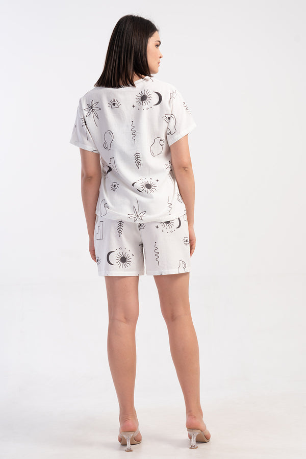 KADIN SORT TAKIM VIENETTA PLUS 411051 - VienettaBEYAZM