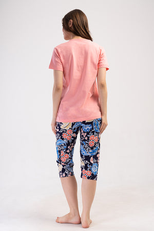 Woman Supreme Zila Buttoned Capri Set