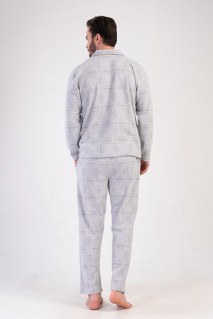 ERKEK PIJAMA TAKIM JAKARLI INTERLOK 501006 - VienettaGRIM