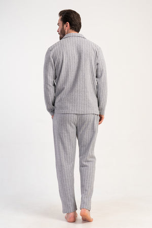 Man Jacquard Interlock Obran Pyjama Set
