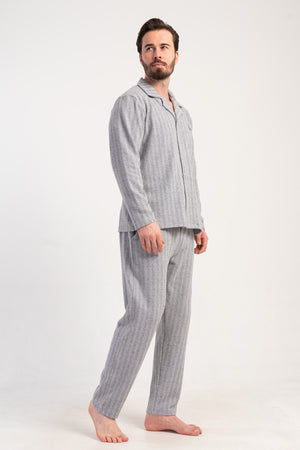 Man Jacquard Interlock Obran Pyjama Set