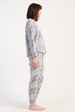 Woman Jacquard Interlock Weda Pyjama Set