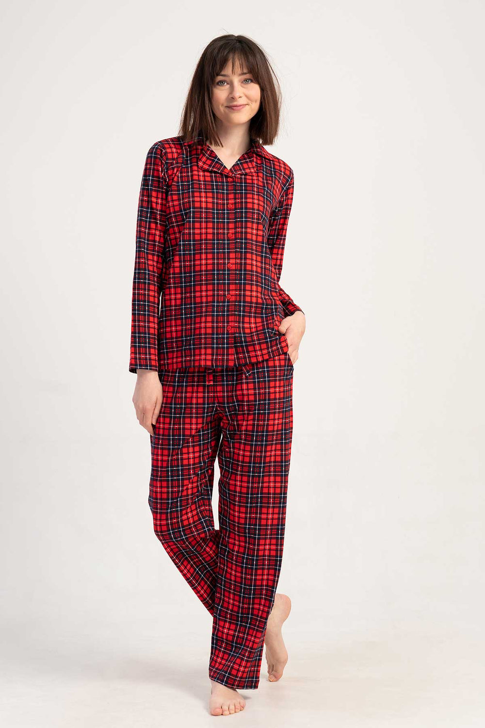 KADIN PIJAMA TAKIM SUPREM 501035 - VienettaNARCICEKM