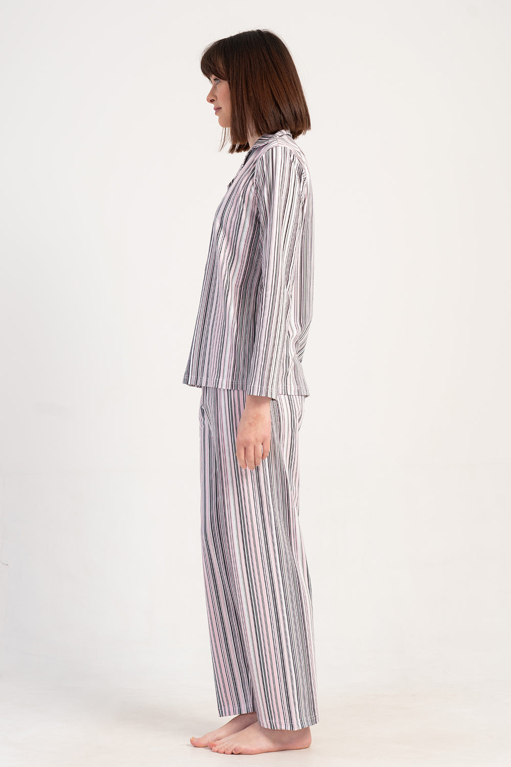 KADIN PIJAMA TAKIM SUPREM 501037 - Vienetta1.GrupAÇIK PEMBE