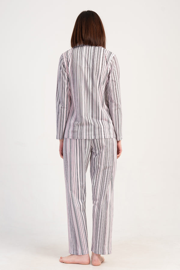 KADIN PIJAMA TAKIM SUPREM 501037 - Vienetta1.GrupAÇIK PEMBE