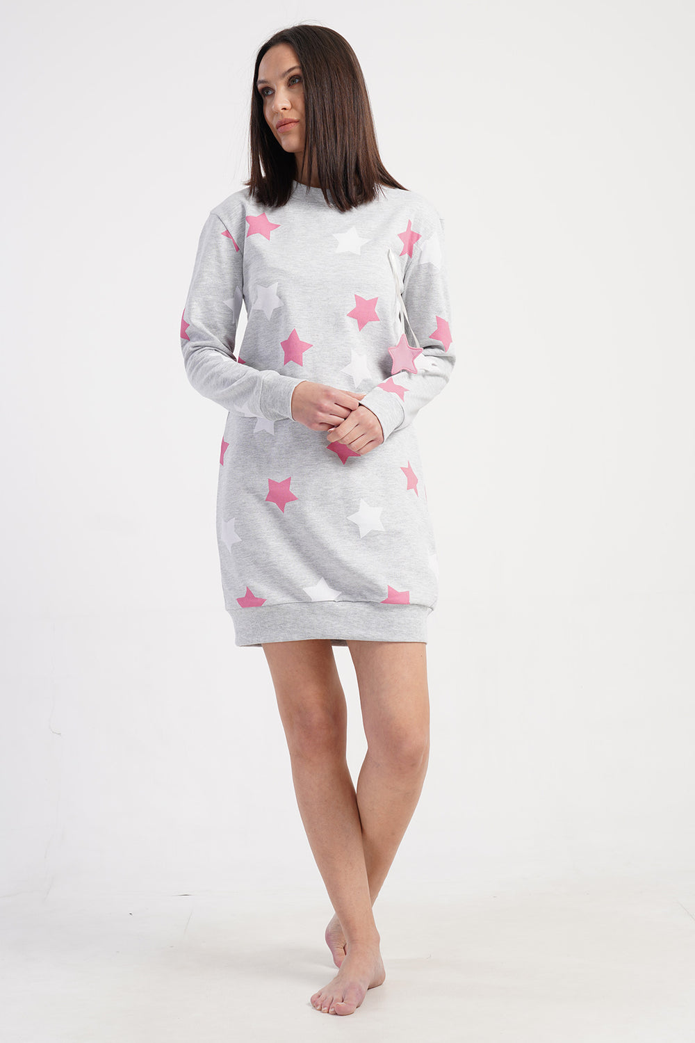KADIN TUNIK 2IPLIK 501047 - VienettaPEMBES
