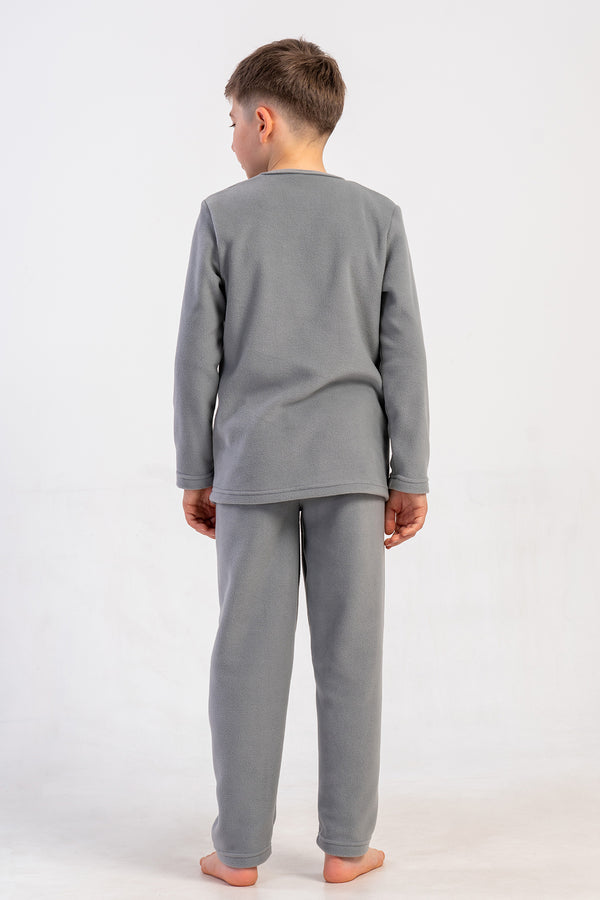 ERKEK COCUK PIJAMA TAKIM POLAR 502001 - Vienetta1.GrupGRI
