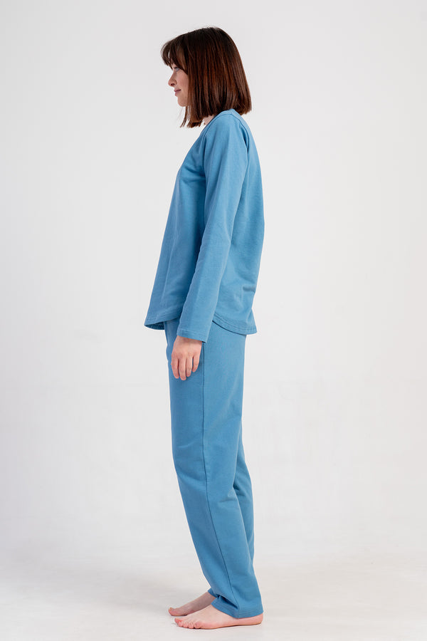 KADIN PIJAMA TAKIM 2IPLIK 502014 - Vienetta1.GrupAÇIK LACIVERT