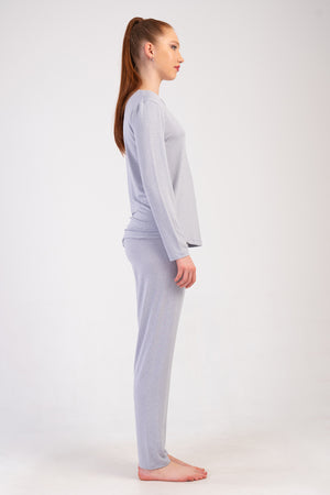 Woman Viscon Big Size Sandy Pyjama Set