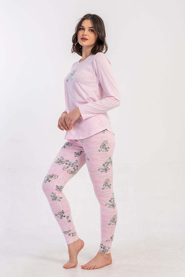 KADIN PIJAMA TAKIM VIENETTA DREAM 502035 - Vienetta1.GrupPEMBE