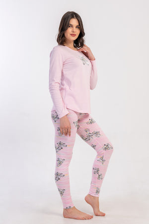 KADIN PIJAMA TAKIM VIENETTA DREAM 502035 - VienettaPEMBEL