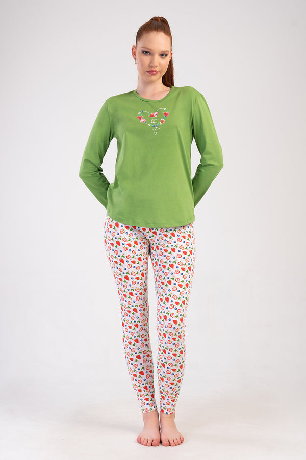 WOMEN'S PAJAMA SET VIENETTA DREAM 502036