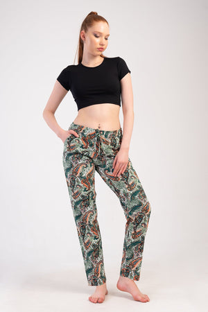 KADIN XXL TEK ALT PIJAMA SUPREM 502045 - VienettaYESIL2XL