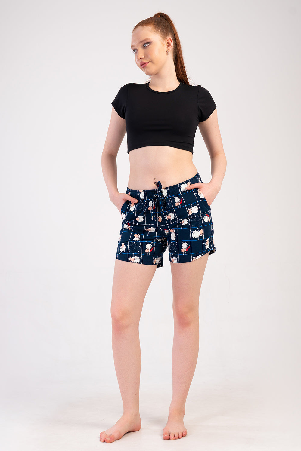 KADIN TEK ALT SORT SUPREM 502046 - Vienetta1.GrupY.LACIVERT