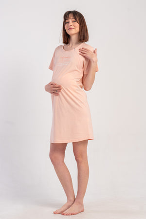 HAMILE TUNIK SUPREM 502062 - Vienetta1.GrupSOFT PINK