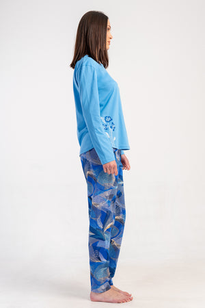 KADIN PIJAMA TAKIM SUPREM 502072 - Vienetta1.GrupMAVI