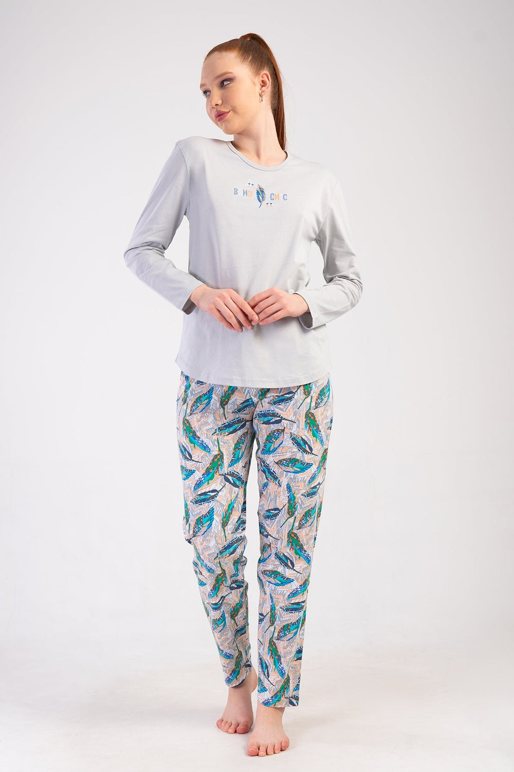 KADIN XXL PIJAMA TAKIM SUPREM 502079 - VienettaTAS1XL