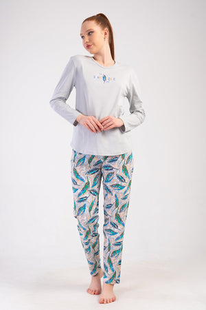 KADIN XXL PIJAMA TAKIM SUPREM 502079 - VienettaTAS1XL