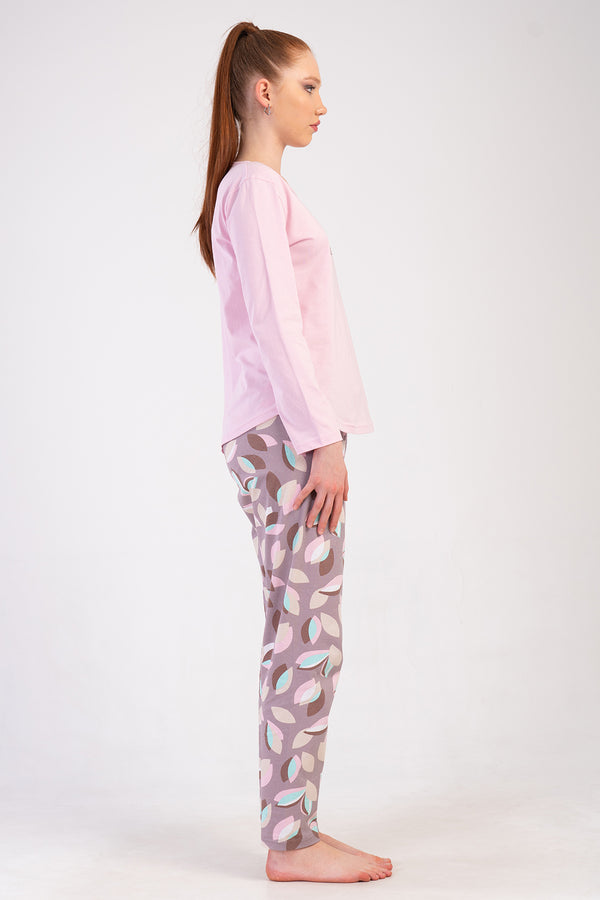 KADIN XXL PIJAMA TAKIM SUPREM 502080 - Vienetta1.GrupBEJ