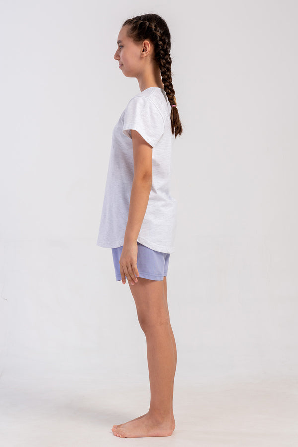Kids' Girl Supreme Little Cat Short Set