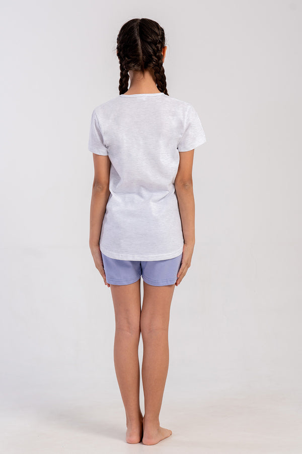 Kids' Girl Supreme Little Cat Short Set