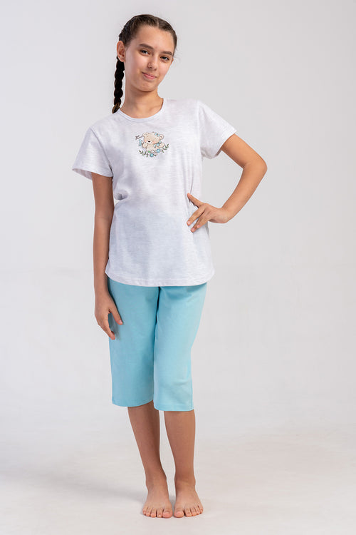 Kids' Girl Supreme Soft Capri Set