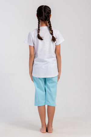 Kids' Girl Supreme Soft Capri Set