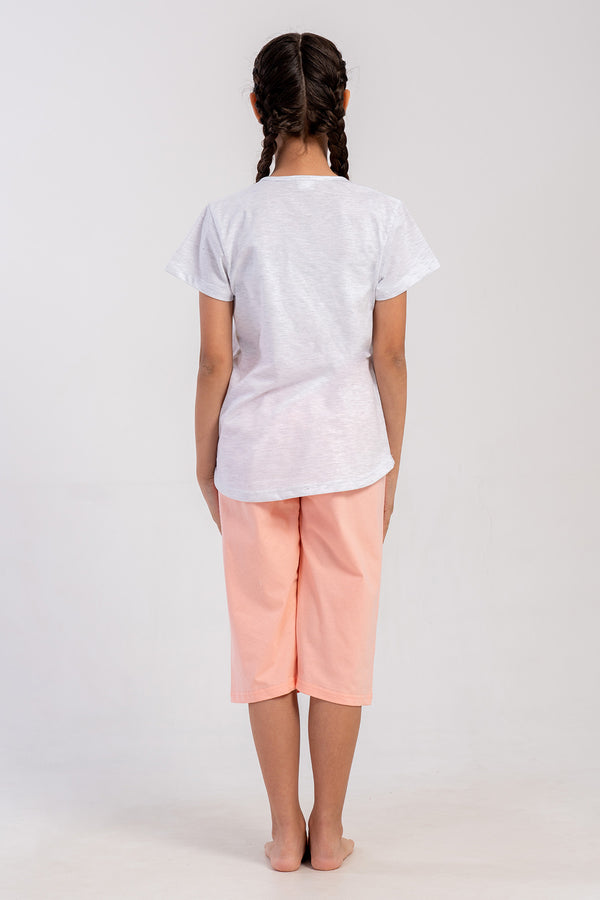 Kids' Girl Supreme Soft Capri Set