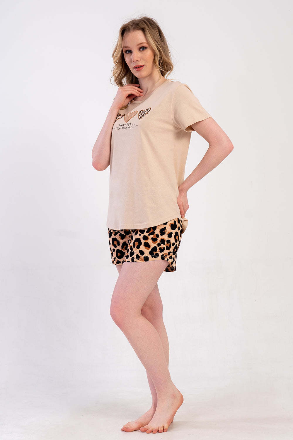 Woman Supreme Big Size Moment Short Set