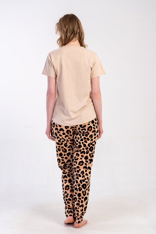 KADIN XXL PIJAMA TAKIM SUPREM 502166 - Vienetta1.GrupBEJ