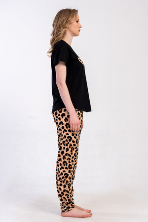 KADIN XXL PIJAMA TAKIM SUPREM 502166 - Vienetta1.GrupBEJ