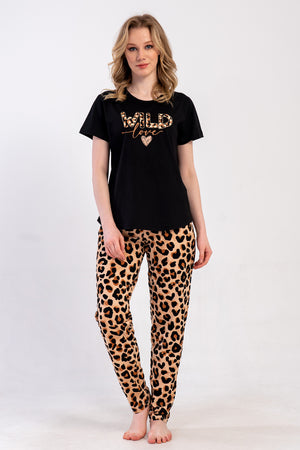 KADIN BATTAL XXL PIJAMA TAKIM SUPREM 502167 - Vienetta1.GrupBEJ