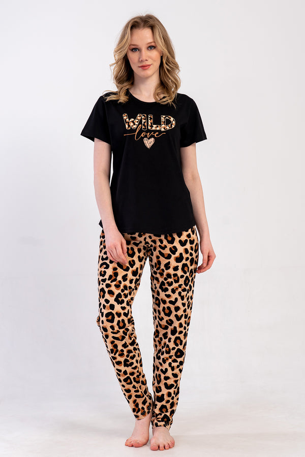 KADIN BATTAL XXL PIJAMA TAKIM SUPREM 502167 - Vienetta1.GrupBEJ