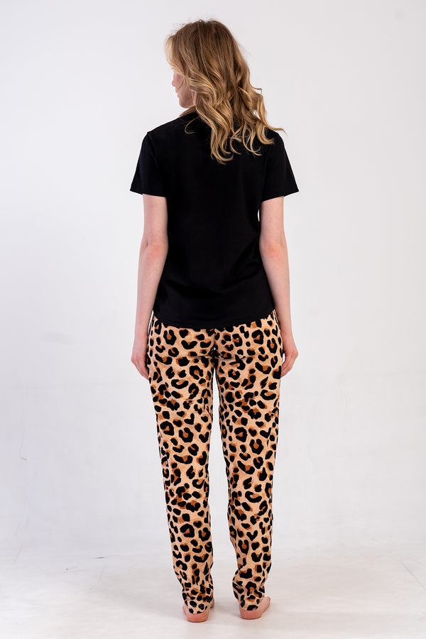 KADIN BATTAL XXL PIJAMA TAKIM SUPREM 502167 - Vienetta1.GrupSIYAH