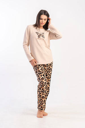 KADIN XXL PIJAMA TAKIM 2IPLIK 502172 - Vienetta1.GrupSIYAH