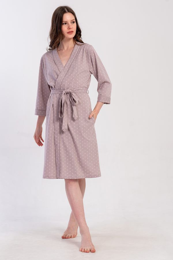 Woman Supreme Fina Poor Sleeve Dressing Gown