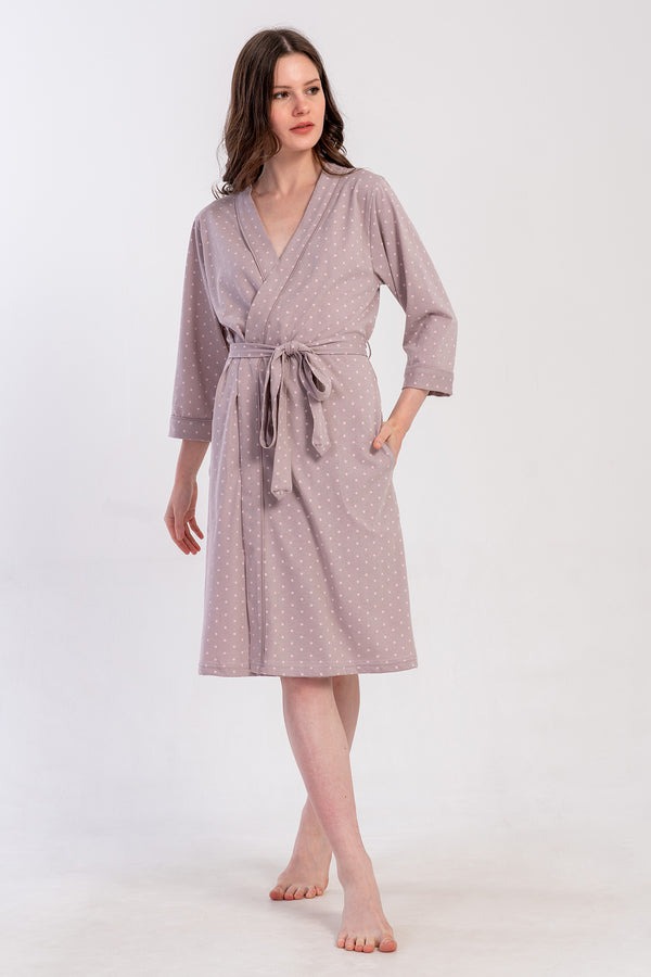 Woman Supreme Big Size Naya Dressing Gown - Vienetta1.GrupKAHVE