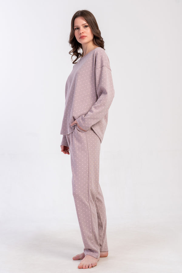 Woman Interlock Mena Pyjama Set