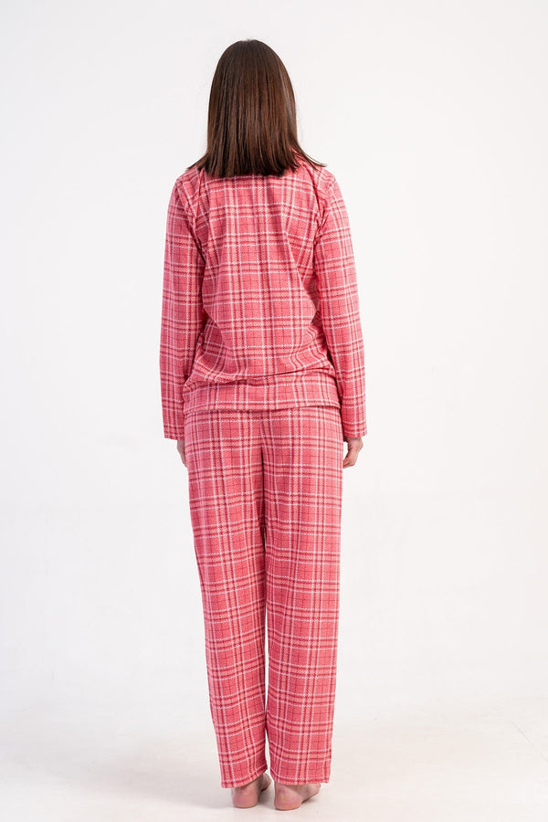 KADIN PIJAMA TAKIM SUPREM 503019 - Vienetta1.GrupPINK