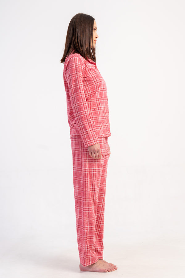 KADIN PIJAMA TAKIM SUPREM 503019 - VienettaPINKM