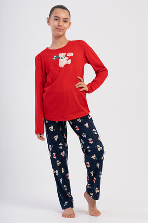 Kids' Girls Supreme Wana O Neck Pyjama Set - Vienetta1.Grup19 - 1757TCX