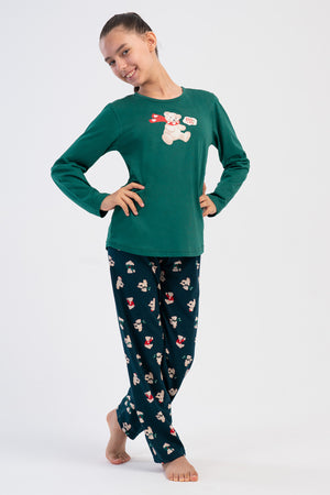 Kids' Girls Supreme Wana O Neck Pyjama Set - Vienetta1.Grup19 - 1757TCX