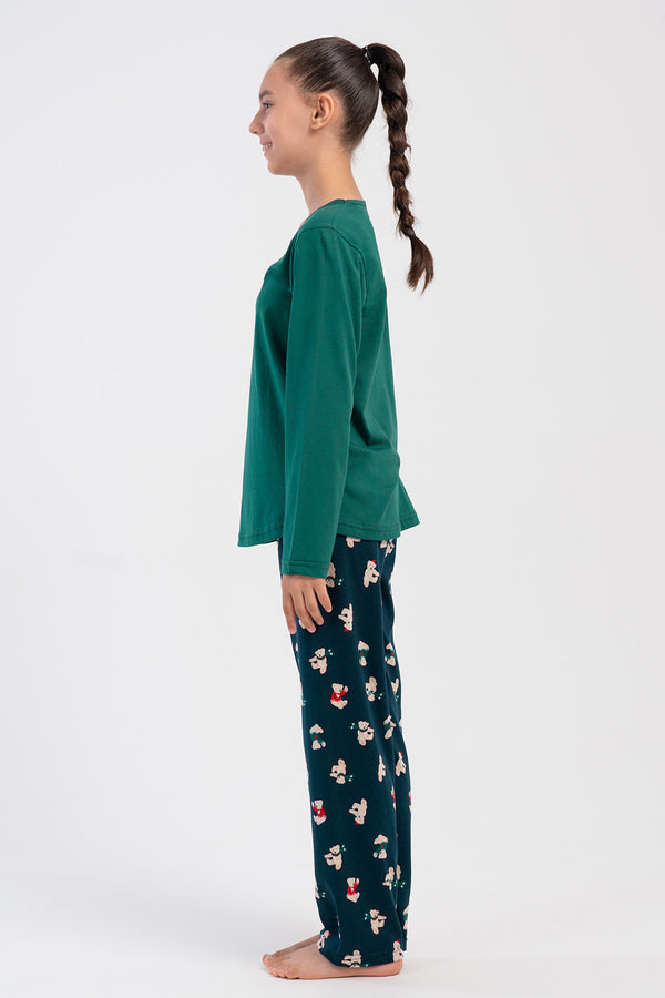 Kids' Girls Supreme Wana O Neck Pyjama Set - Vienetta1.Grup19 - 1757TCX